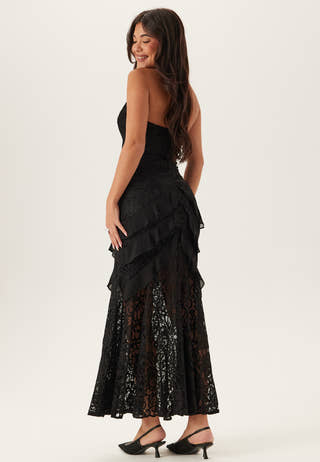 Tommy Halter Neck Lace Maxi