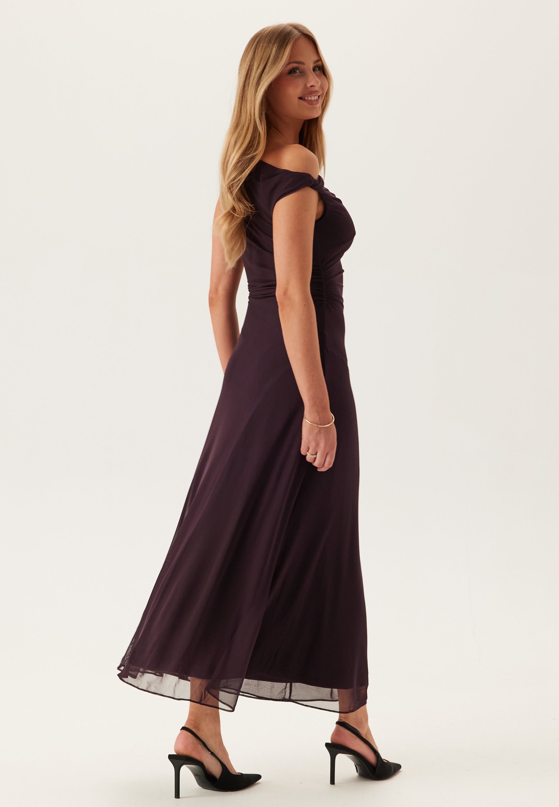 hemming jersey dress Summer Dress| Blue Short Sleeve Asymmetrical Jersey Mini Dress - Blue