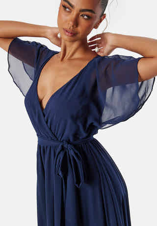 Flutter Chiffon Maxi Dress