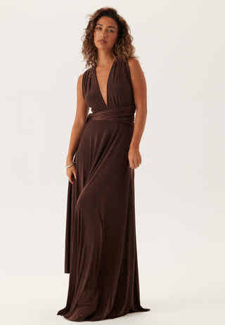 Multi Tie Maxi Dress