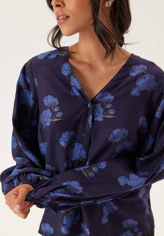 Balloon Sleeve Blouse