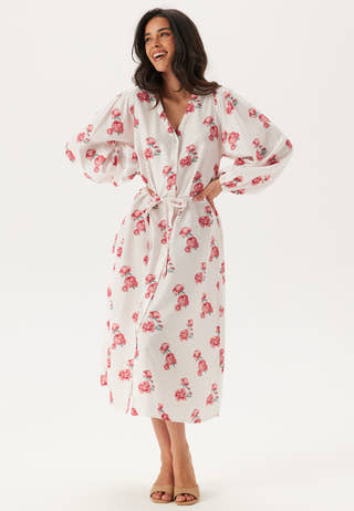 Balloon Sleeve Dress