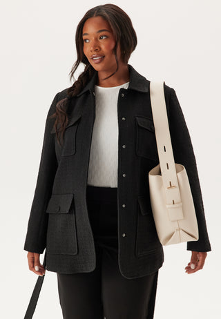 Bouclé Shacket
