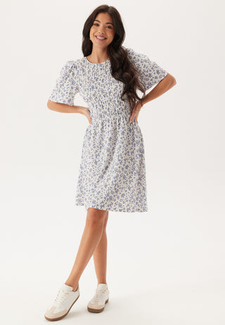 Butterfly Sleeve Short Dress