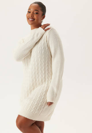 Cable Knit Sweater Dress