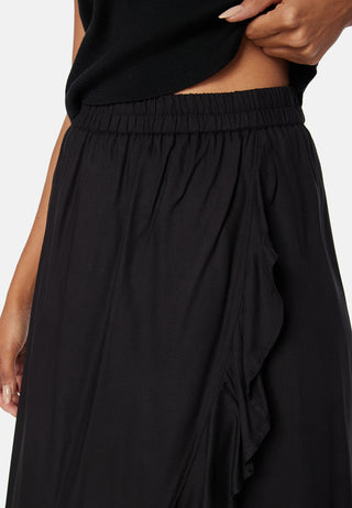 Front Wrap Viscose Skirt