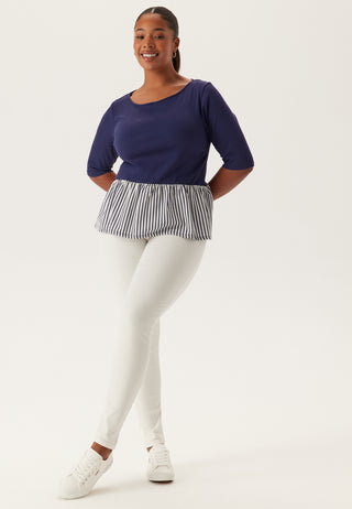 Fabric Mix Top