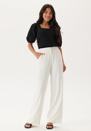 High Waist Wide Suit Pants