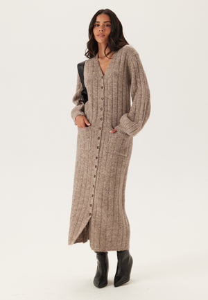 Knitted Cardigan Dress