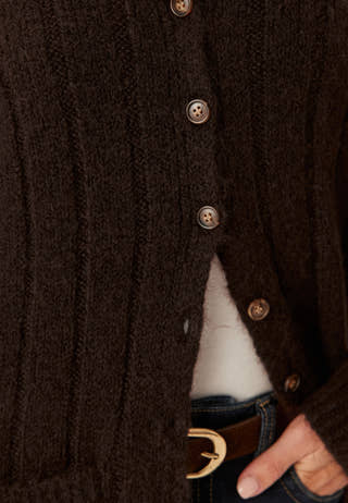 Knitted Cardigan Dress