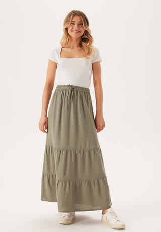 Linen Maxi Skirt