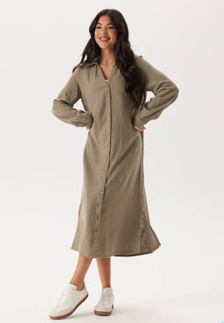 Linen Shirt Dress