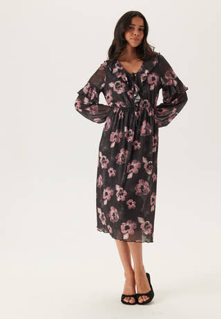 Mesh Frill Dress