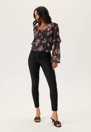 Mesh Frill Top
