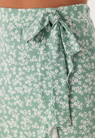 Selima Frill Wrap Skirt