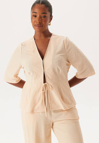 Soft Short Sleeve Blazer