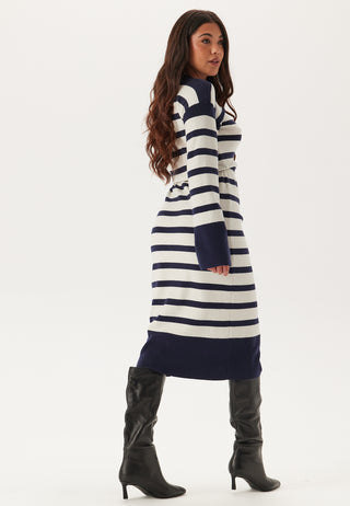 Striped Knitted Dress