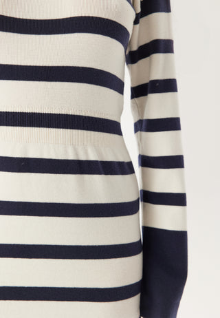 Striped Knitted Dress