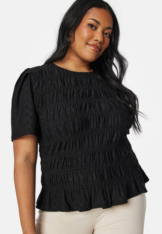 Short Sleeve Smock Top