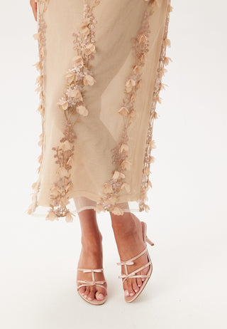 Aline Embroidery Dress