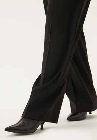 Heeled Leather Ankle Boot