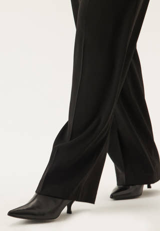 Heeled Leather Ankle Boot