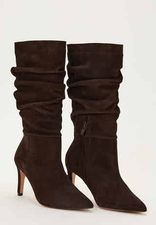 Slouchy Suede Boot