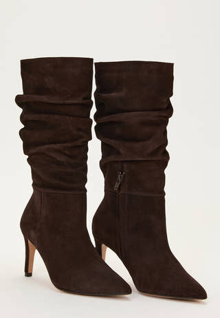 Slouchy Suede Boot