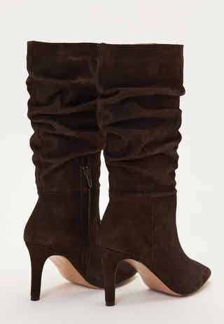 Slouchy Suede Boot