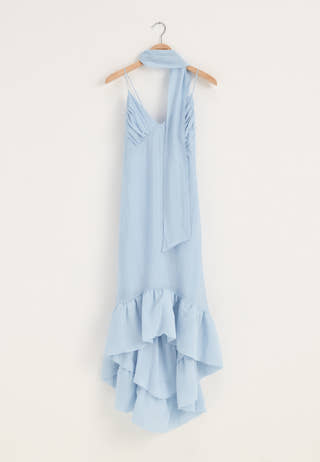 High Low Sheer Dress