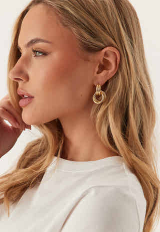 Agni Earrings Gold-plated