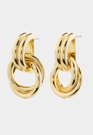 Agni Earrings Gold-plated