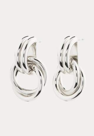Agni Earrings Silver-plated