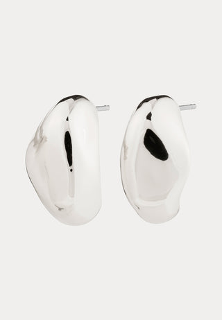 Dune Earrings Silver-plated