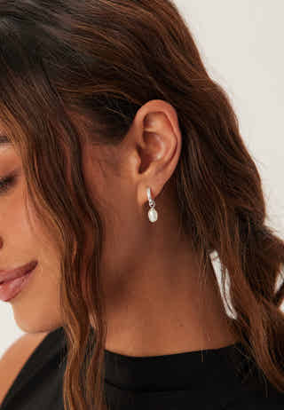 Elliana Earrings Silver-plated