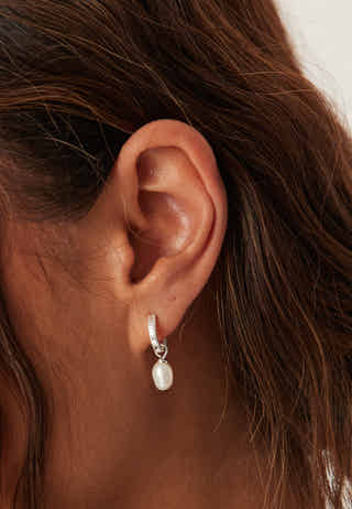 Elliana Earrings Silver-plated