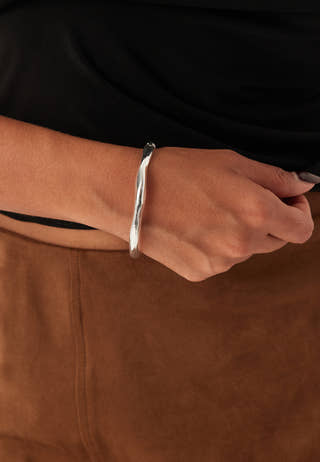 Harrison Bangle Silver-plated