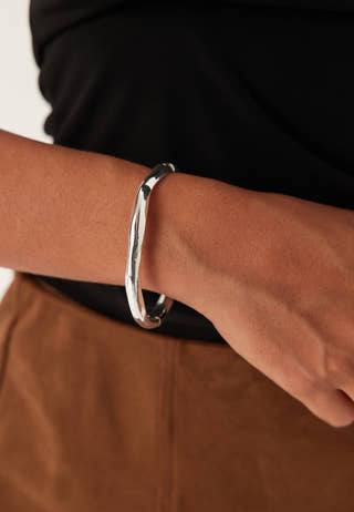 Harrison Bangle Silver-plated