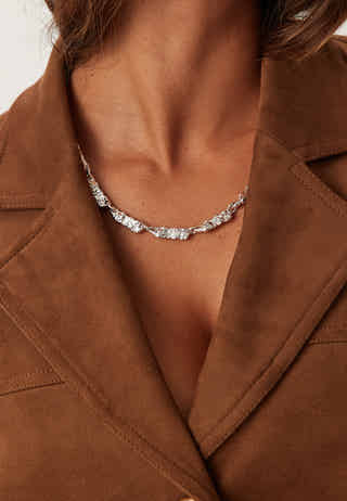 Instant Necklace Silver-plated