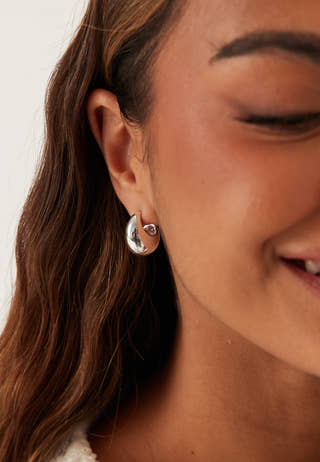 Intent Earrings Silver-plated