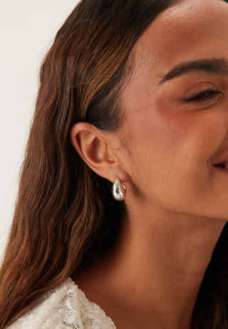 Intent Earrings Silver-plated