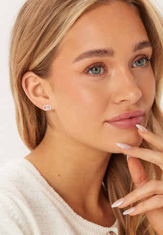 Jolina Recycled Earrings Silve