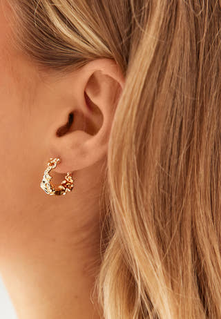 Trust Earrings Gold-plated