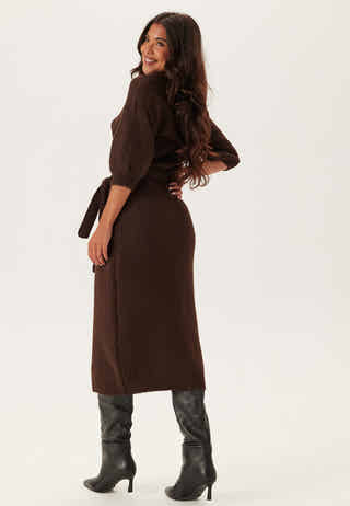 Short Sleeve Knitted Dress