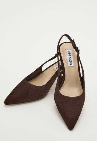 Korra Suede Slingback Sandal