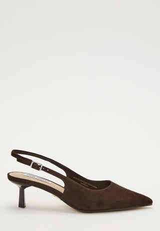 Korra Suede Slingback Sandal