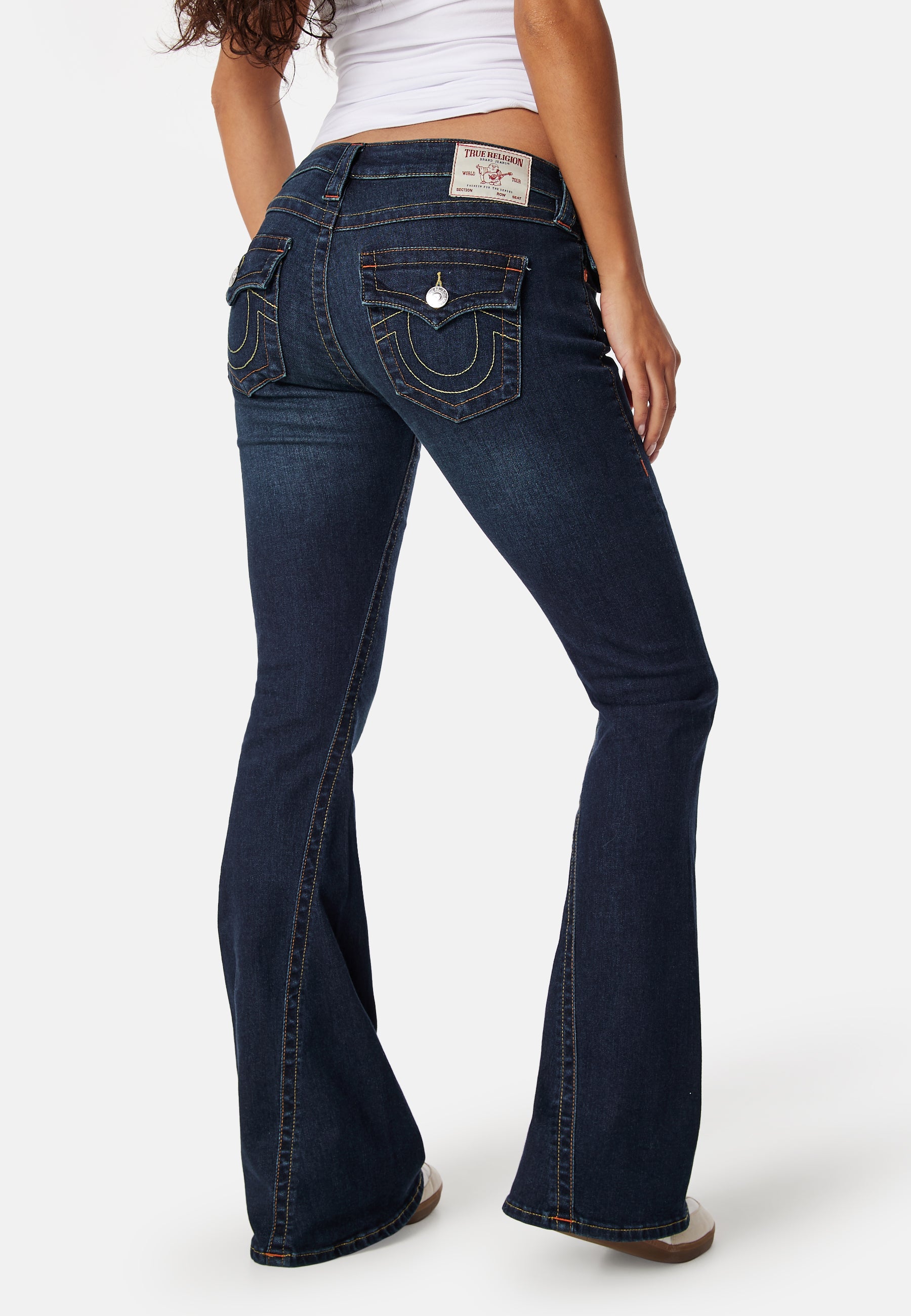 True religion Joey Low Rise Flare – Bubbleroom